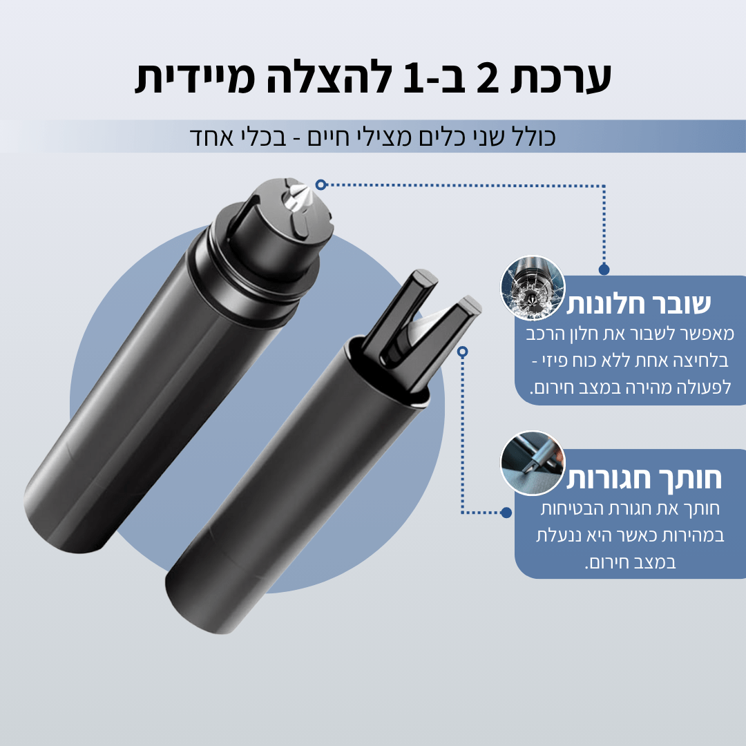 ™SwiftBreak - ערכת הצלה אישית